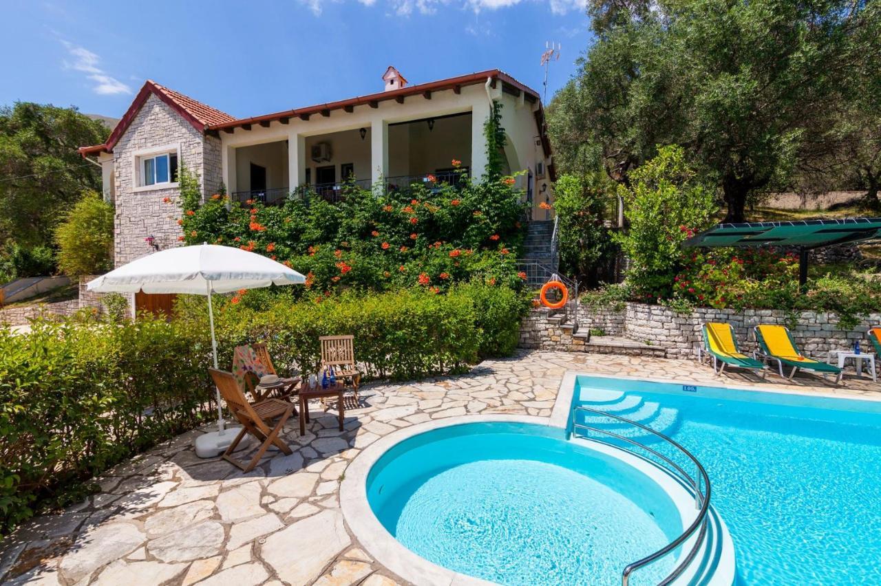 Villa Irini Nissaki Corfu Beach Villa Ниссаки Экстерьер фото